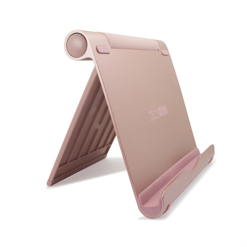 TechMatte Multi-Angle Aluminum Stand/Holder for Tablets, E-Readers, Smartphones