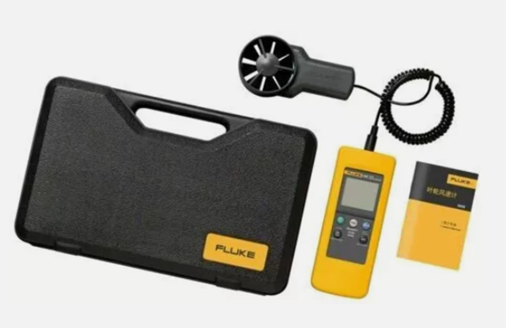 NEW FLUKE 925 Impeller Anemometer Meter Wind Velocity Temperature