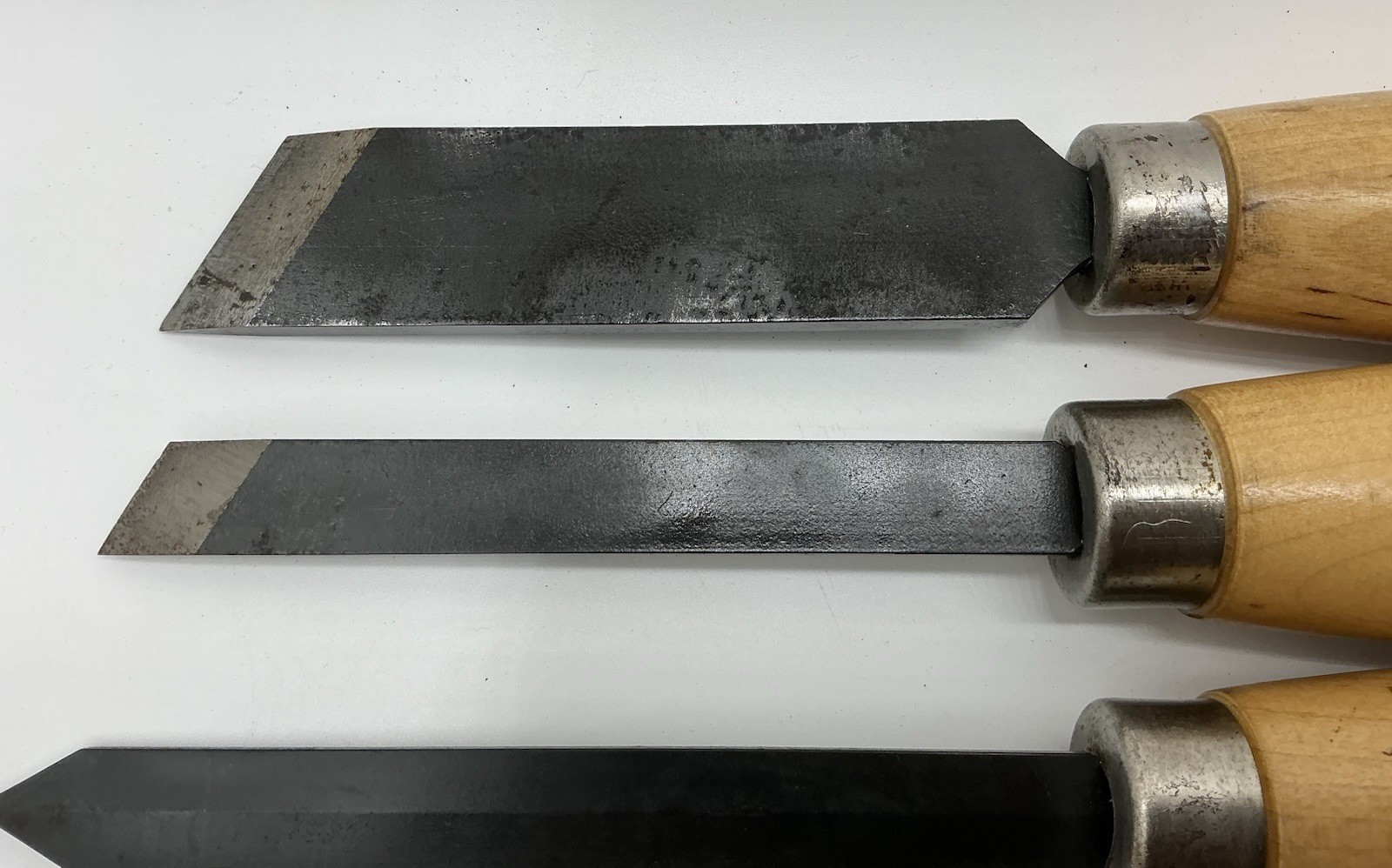 Vtg Craftsman USA High Speed Steel Lathe Chisels Set of 8 (9-28501 Thru 9-28508)