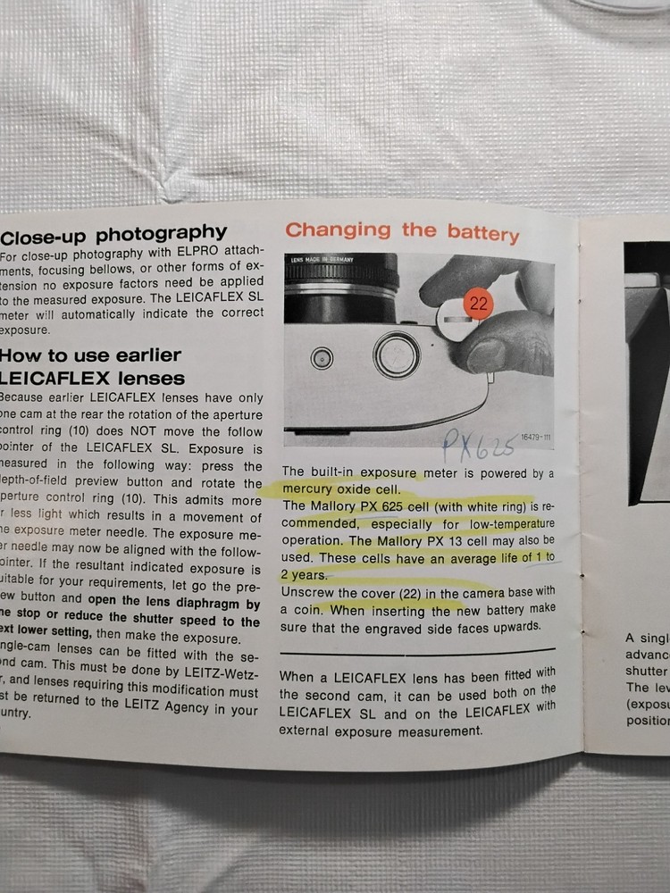 LEICA FLEX SL Instructions manual plus pocket guide.