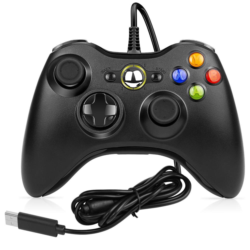 Wired/Wireless Controller Gamepad for Microsoft XBOX 360/Slim/E&360 Battery Pack