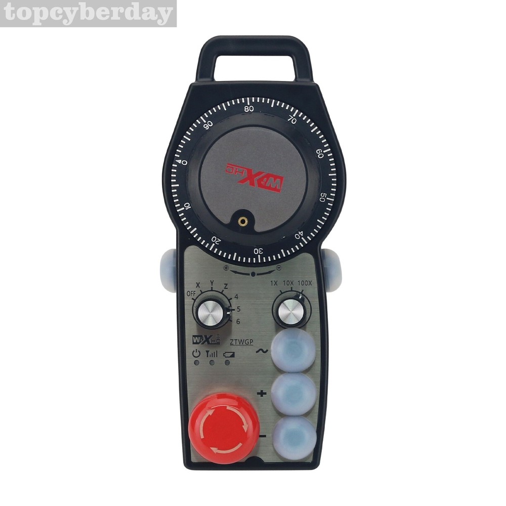 ZTWGP-3 Wireless Manual Pulse Generator CNC MPG Controller 6-Axis Handwheel