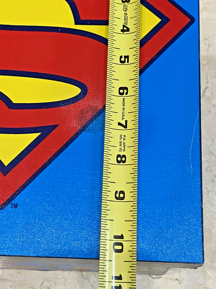 DC Superman Toy/Comic Storage Box With Printed Art
