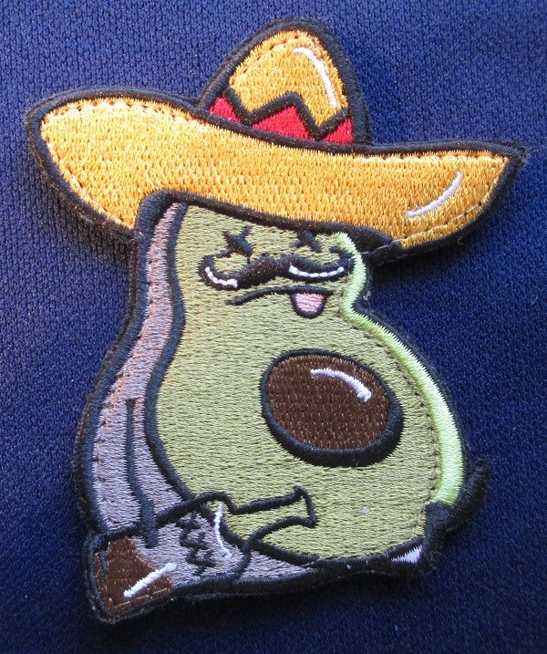 8 ASSORTED EDC MORALE PATCHES EMBROIDERED HOOK & LOOP