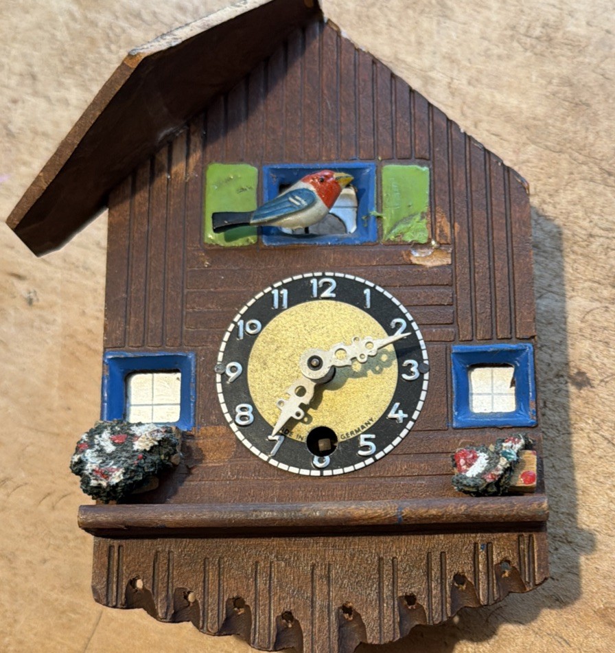 Made In Germany Cuckoo Clock Parts