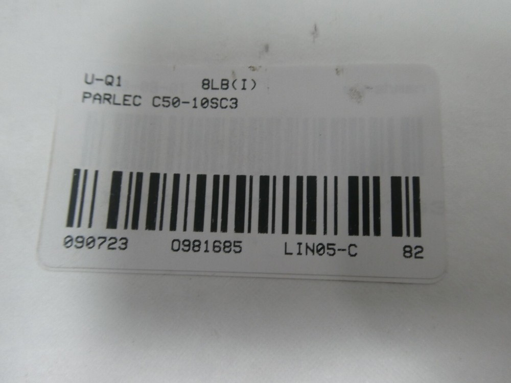 Parlec C50-10SC3 Collet Chuck Tool Holder