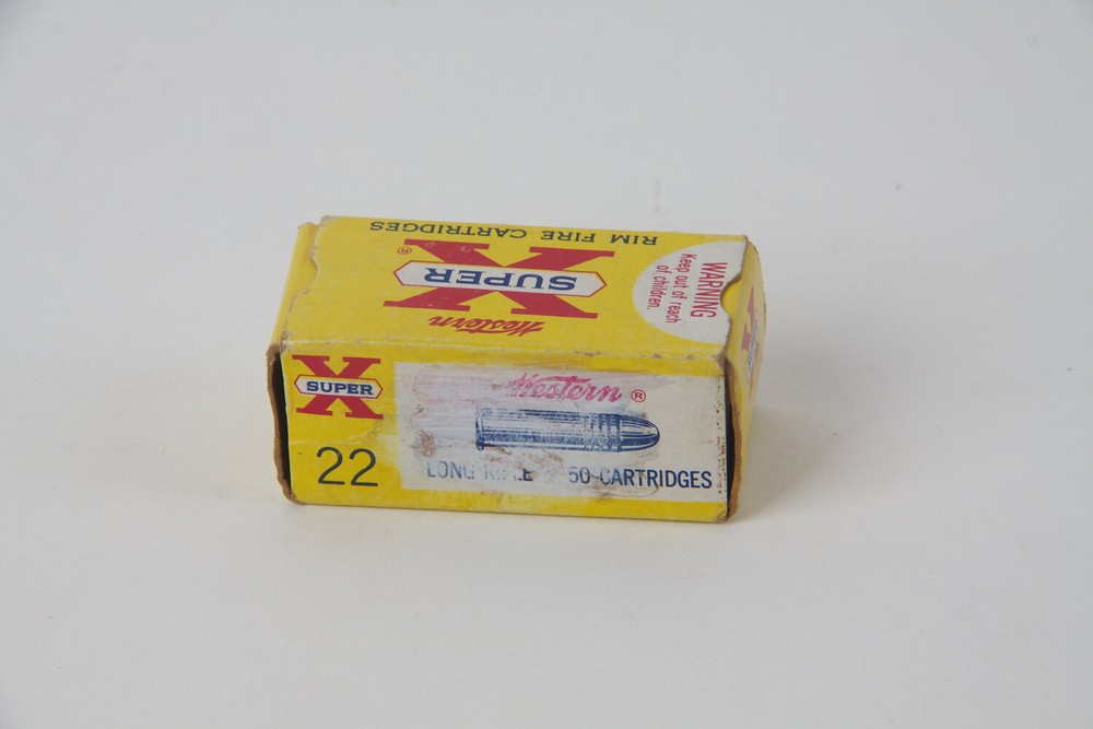 Vintage Super X Ammo Box - NO Ammo