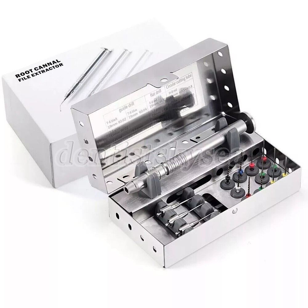 Dental Broken File Extractor Endodontic Root Canal Files Removal System Kit