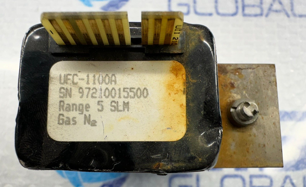 Unit Instruments UFC-1100A Mass Flow Controller Range: 5 SLPM Gas: N2 500PSI Max