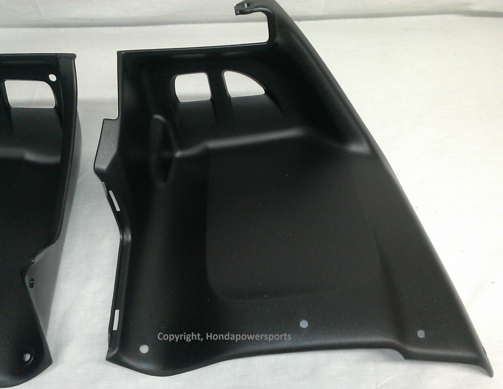 Honda TRX350 350 Rancher Rear Fender Splash Guard Set 2000 2001 2002 2003 Floor