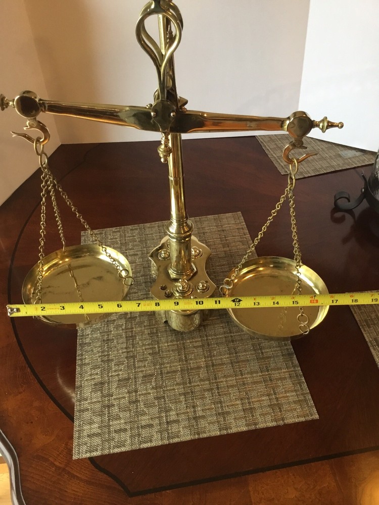Antique Brass Portuguese Fish Scale