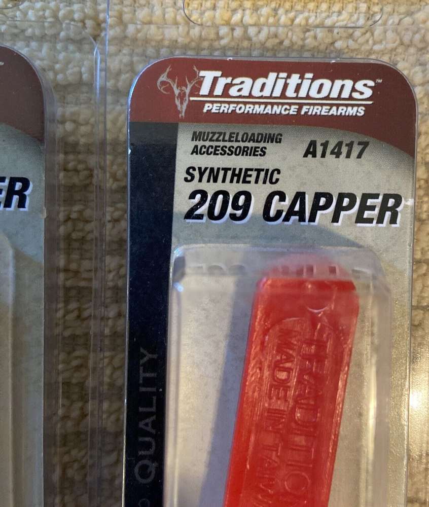 2 ea - Traditions 209 Synthetic Capper - #A1417