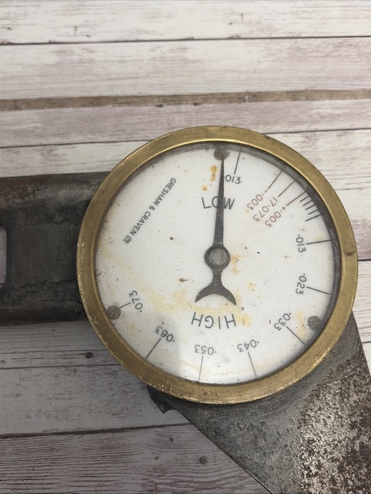 vintage measuring tool ? Gresham And Craven Ferrostatics Please Read Description