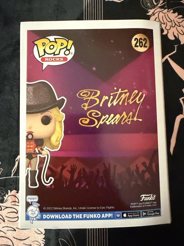 Funko Pop! #262 Britney Spears - Chase - Limited Edition Mint Condition