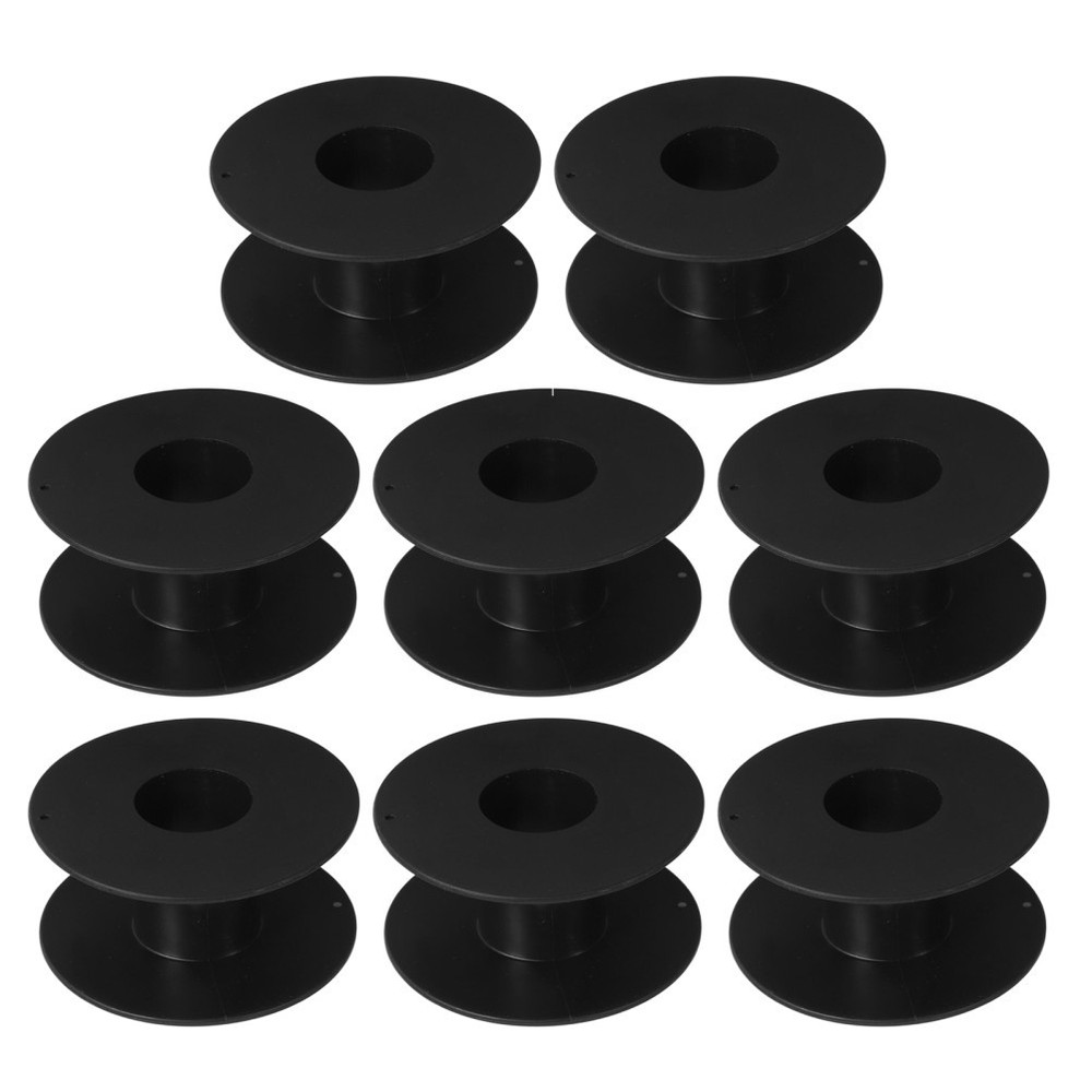 8 Pcs Plastic Spool Cable Cord Winder Electrical Storage Reel Empty Reels