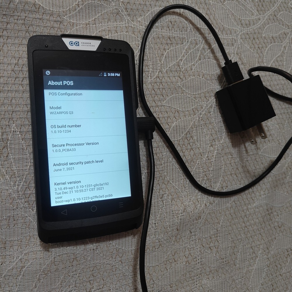 Wizard POS Q3 Machine With Charger