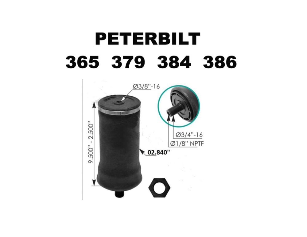 PETERBILT CABIN AIR SPRING #20-16754