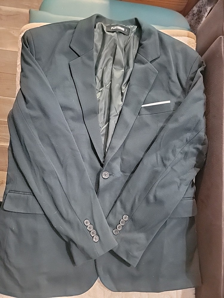 Flatseven Hunter Green Large Blazer One Button