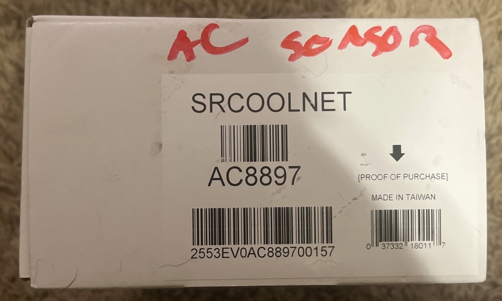 Tripp Lite SRCOOLNET AC8897 SNMP Remote Cooling Management Webcard New open box!