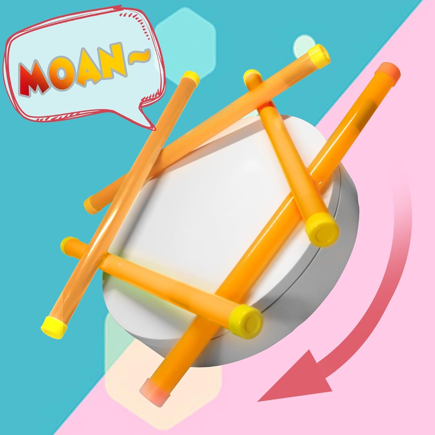 Novelty Place 16" Groan Tube Noise Makers 2 Pack - Funny Party Noisemaker