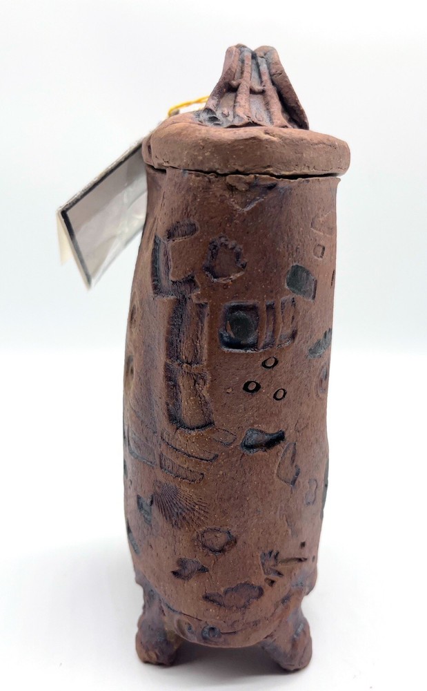 Handmade Clay Pottery Memory Pot