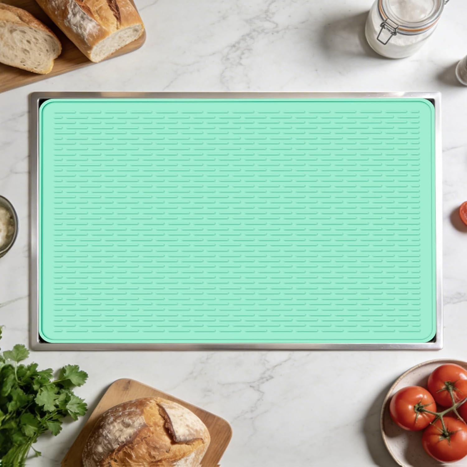 Stove Top Cover for Electric Stove - Silicone Stove Mat for Glass Top Stove, Gla