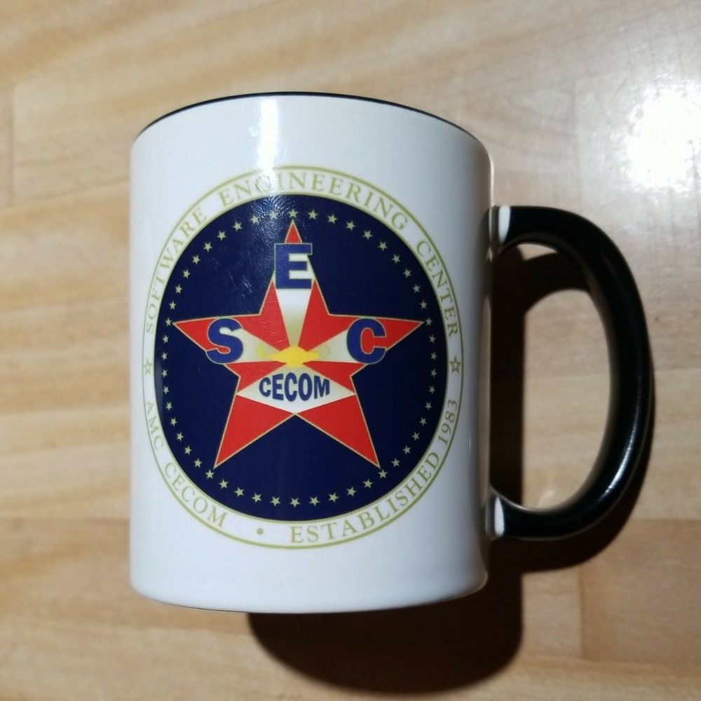SEC CECOM / ISD Intelligence Support Division Coffee Mug Software Engineering