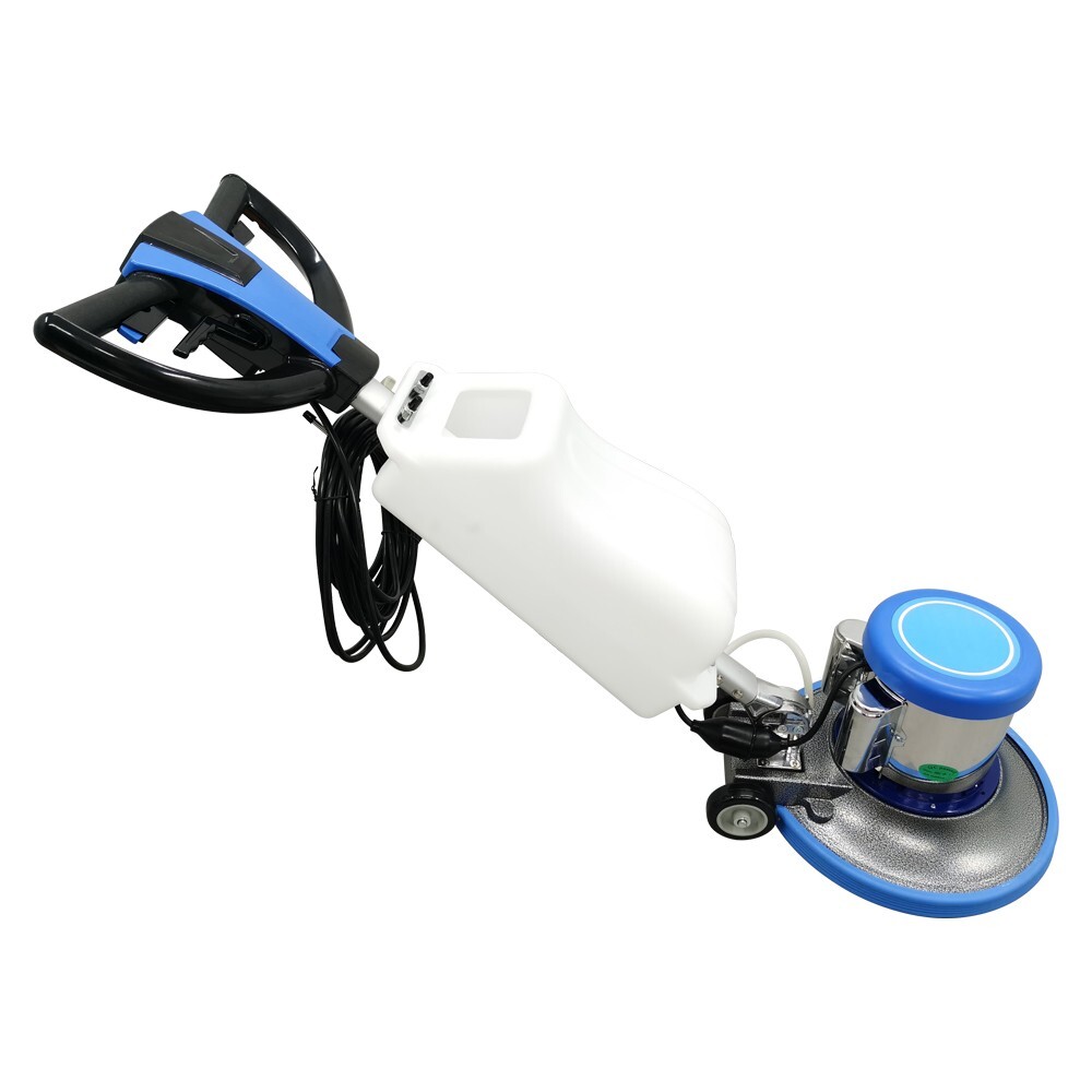 17" Multi-functional Floor Scrubber Buffer Heavy Duty Polisher Machine 1.5HP