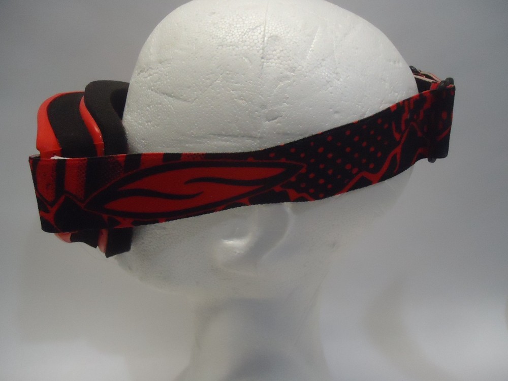 Smith Optics Ski Goggles Adjustable Ventilated Red Frame Great Shape