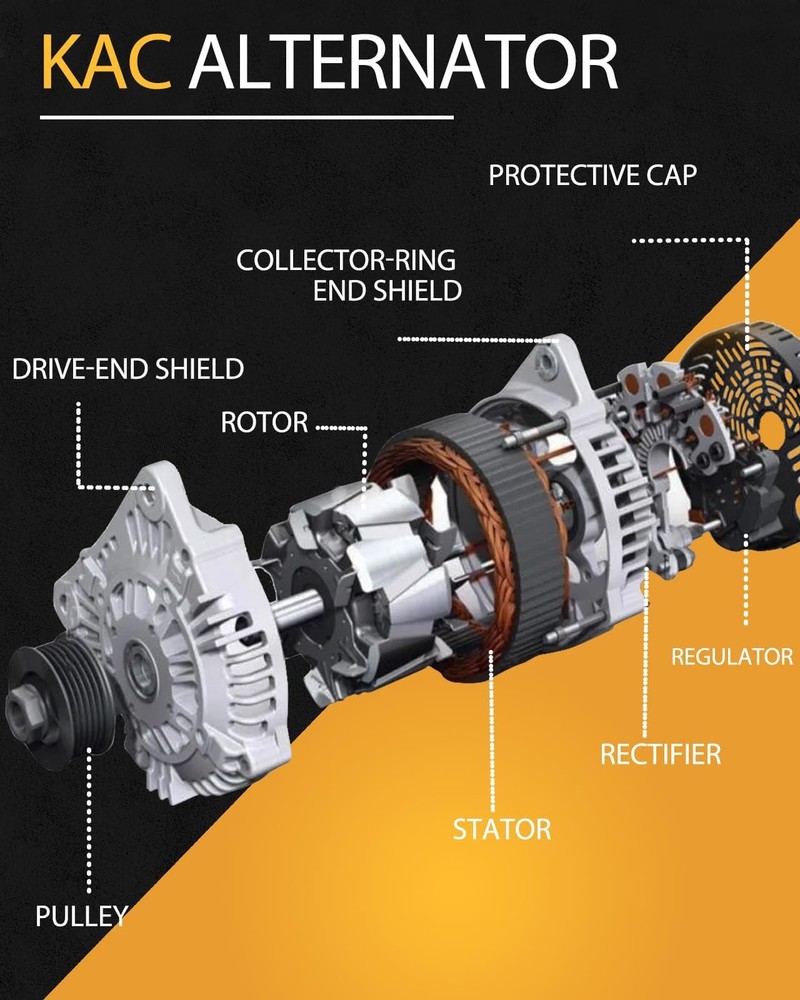 Alternator Replacement for 2002-2006 C RSX 13966N