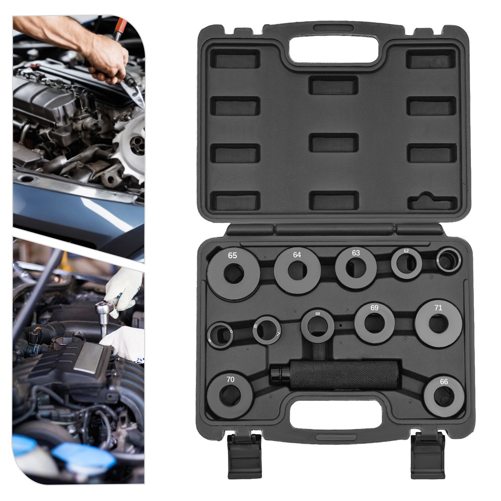 13PCS Modern Transmissions Bushing Driver Set Bushing Driver Tools Kit ﻿Black US