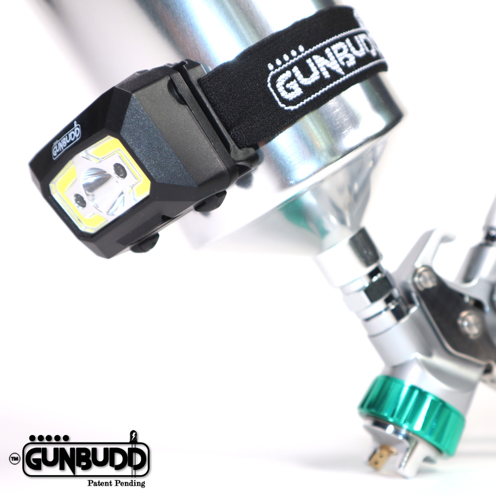 GunBudd Universal Spray Gun Light – Auto Paint LED for Precise Application