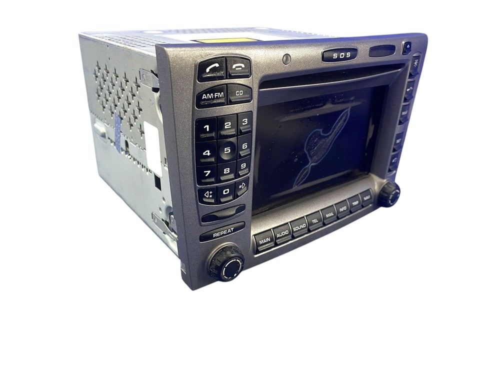 2007-2008 PORSCHE 911 HARMAN & BECKER RECEIVER SCREEN MODULE *DAMAGED SCREEN*