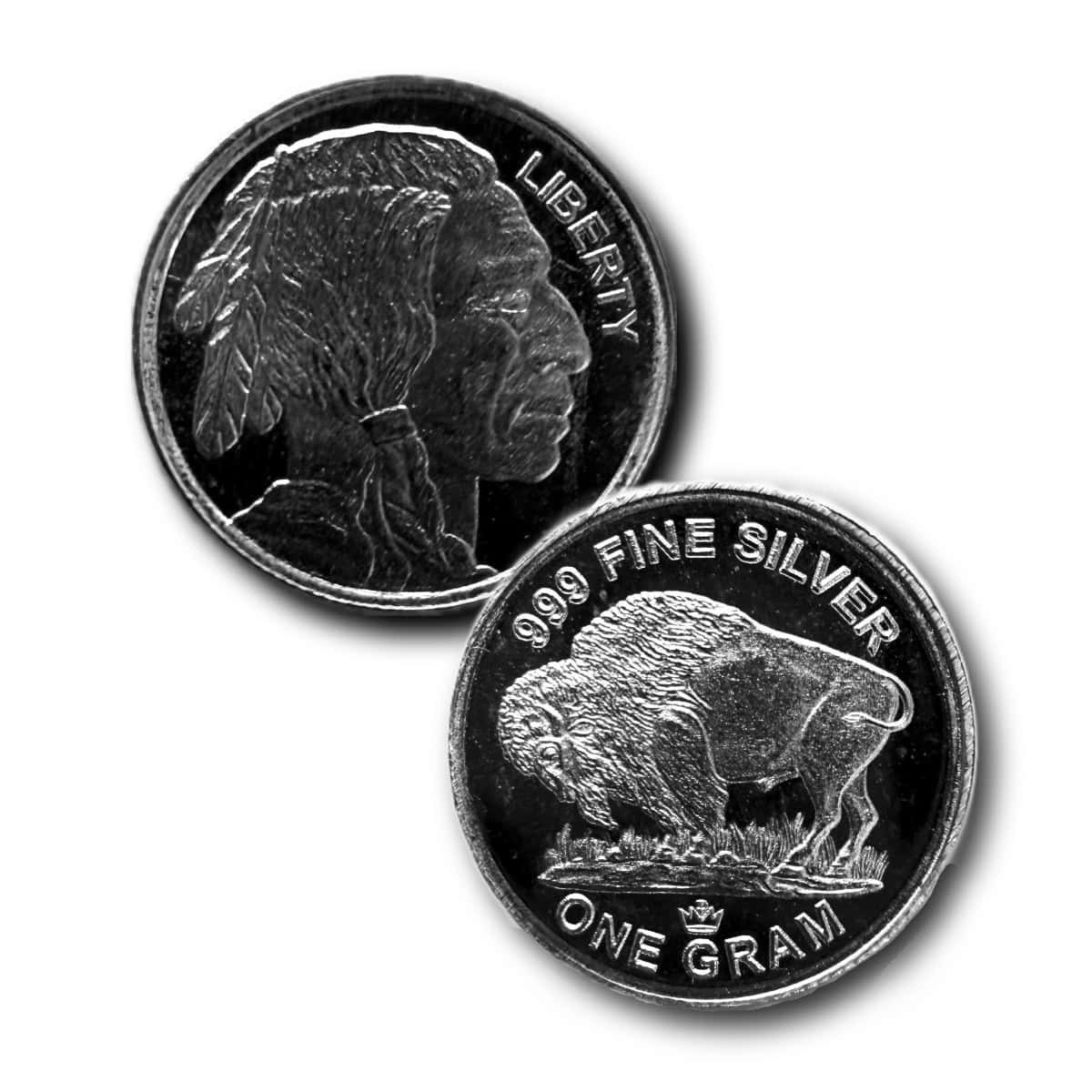 10 Gram Combo Lot - 5 Gram MONARCH Silver Eagle Bar and 5-One Gram Rounds/Bars