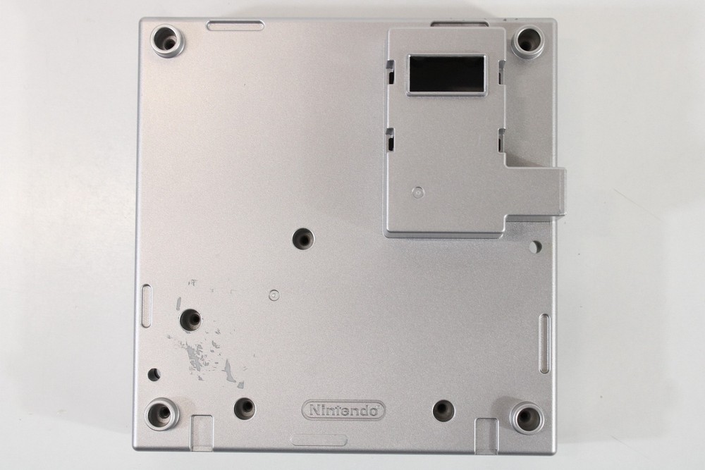 Nintendo GameCube Gameboy Advance GBA Player Replacement Shell Only Silver KPG62