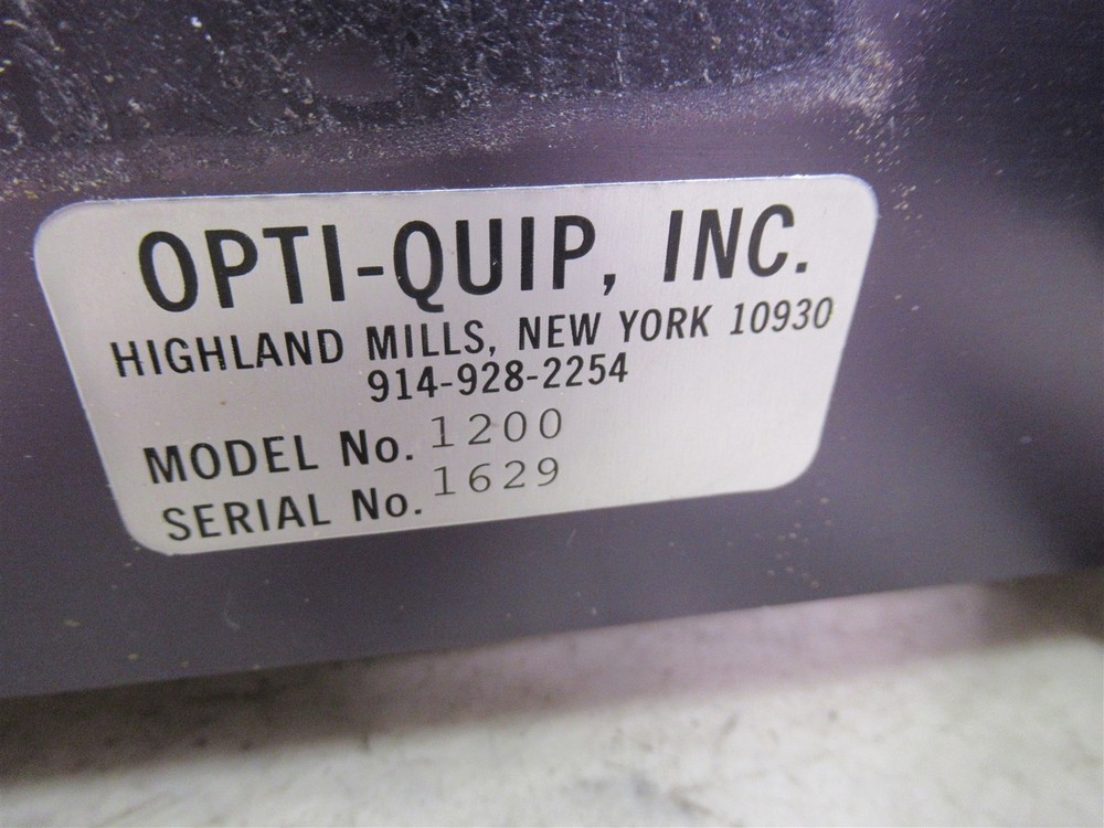 Opti-Quip 1200 Microscope Power Source & 770 Arc Lamp Housing Fluorescence