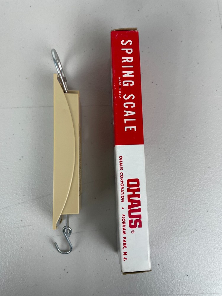 Vintage OHAUS Spring Scale With Box Read Description