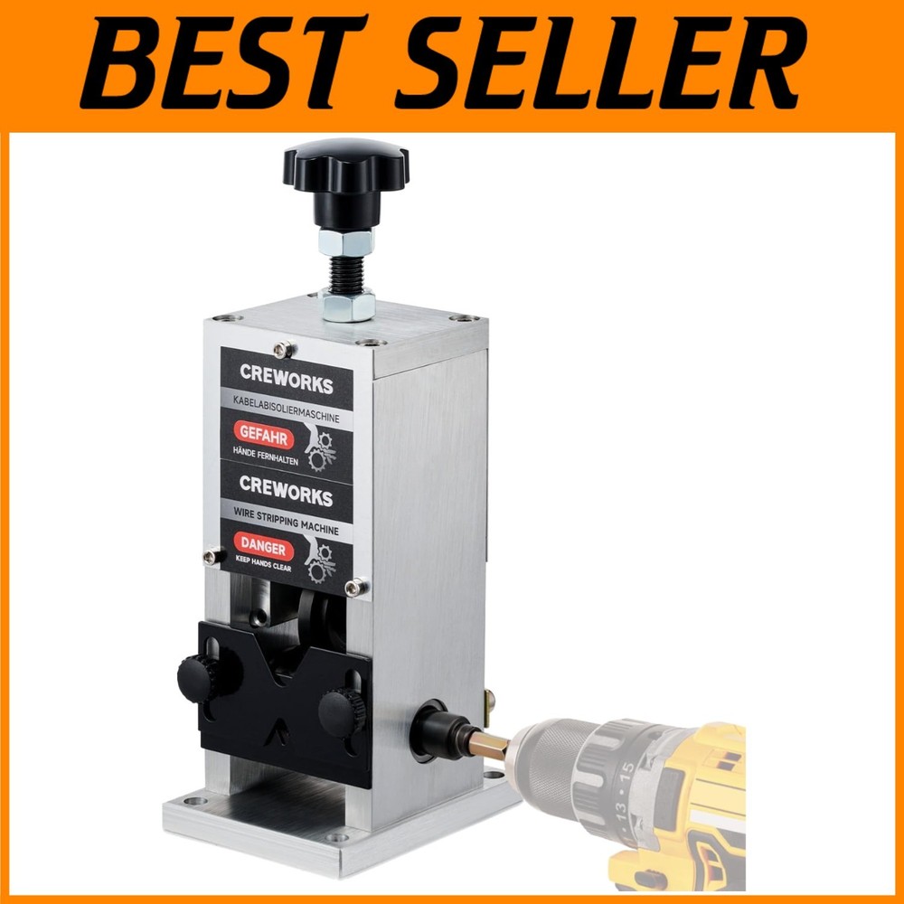 Drill-Powered Wire Stripper Machine