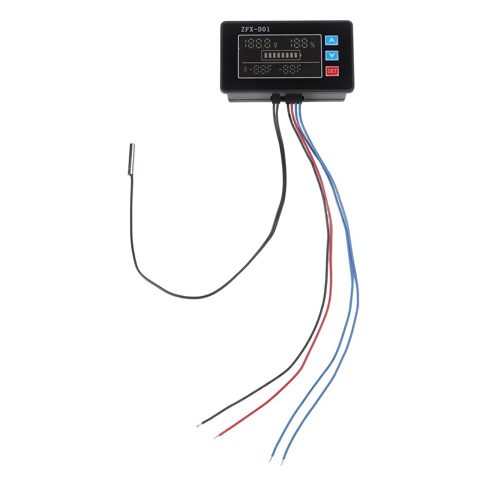 DC9V to 100V Digital Temperature Control Voltage Electricity Meter with Display