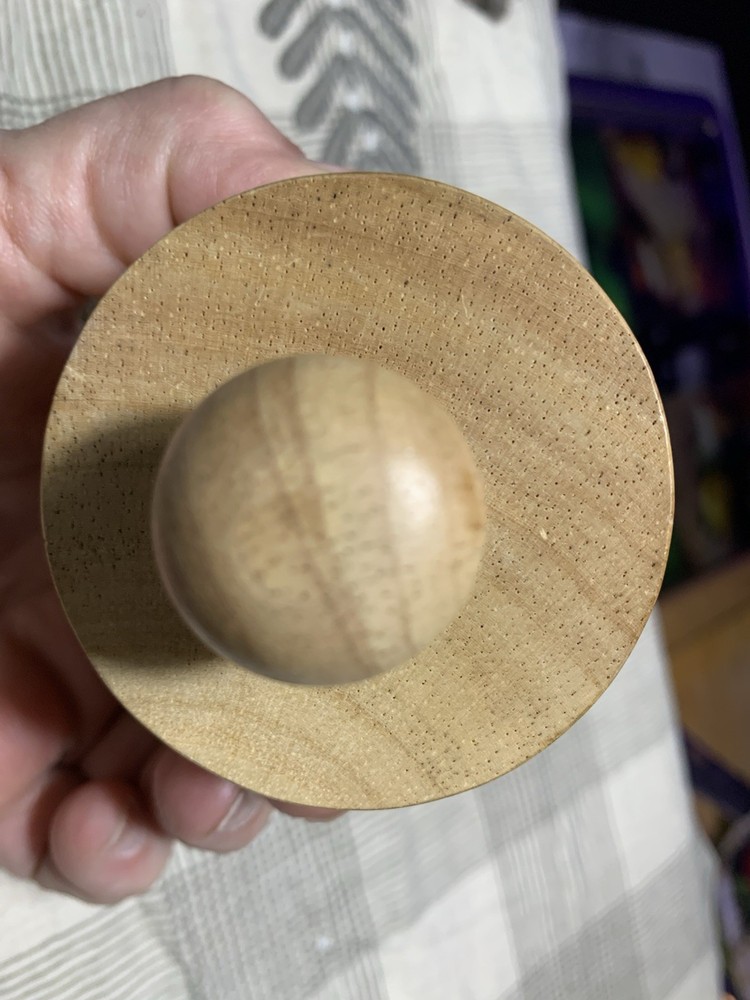 Vintage 2009 DMA Wooden Secret Decoder Wheel