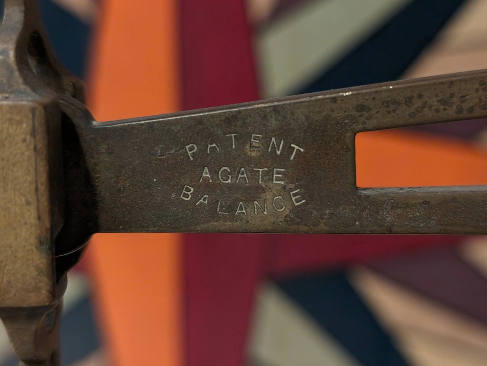 Antique Brass Apothecary Scales
