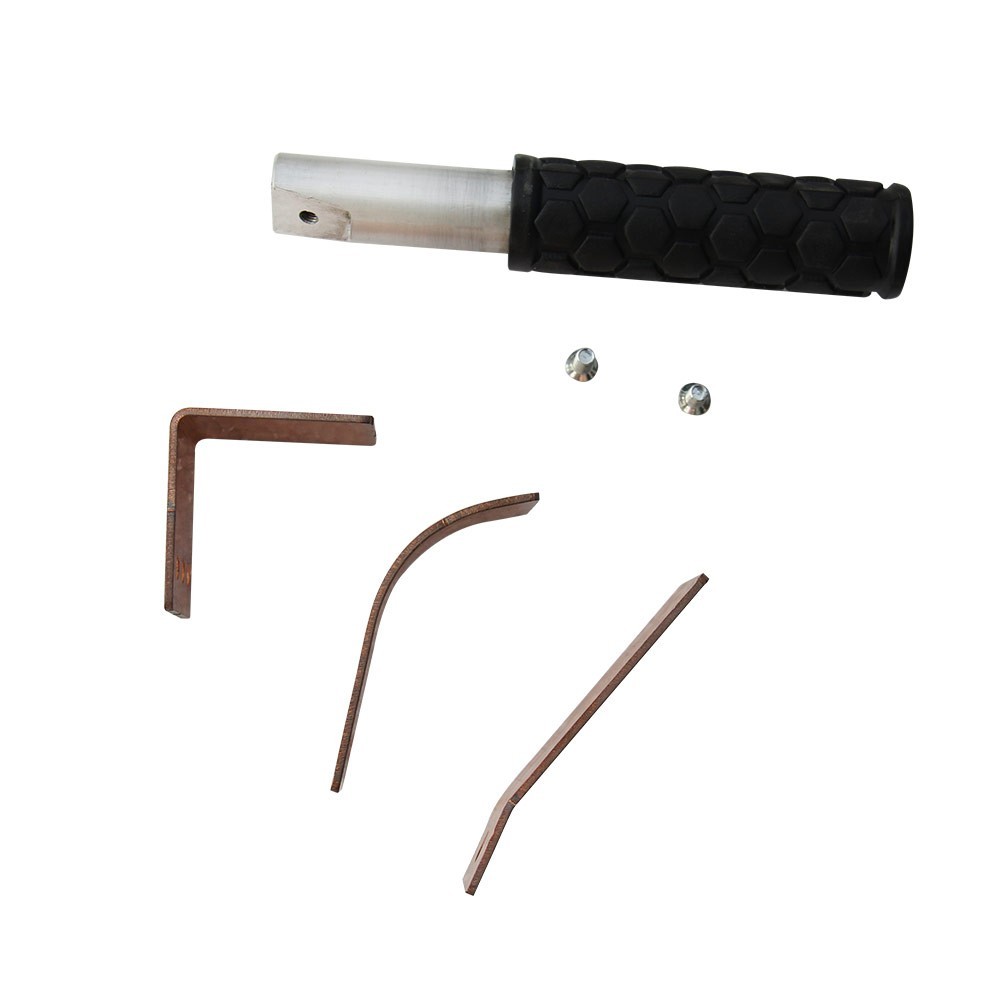 Copper Welding Spoons, 3 Piece Set, Flat/Curved/Right Angle, Welding Aid