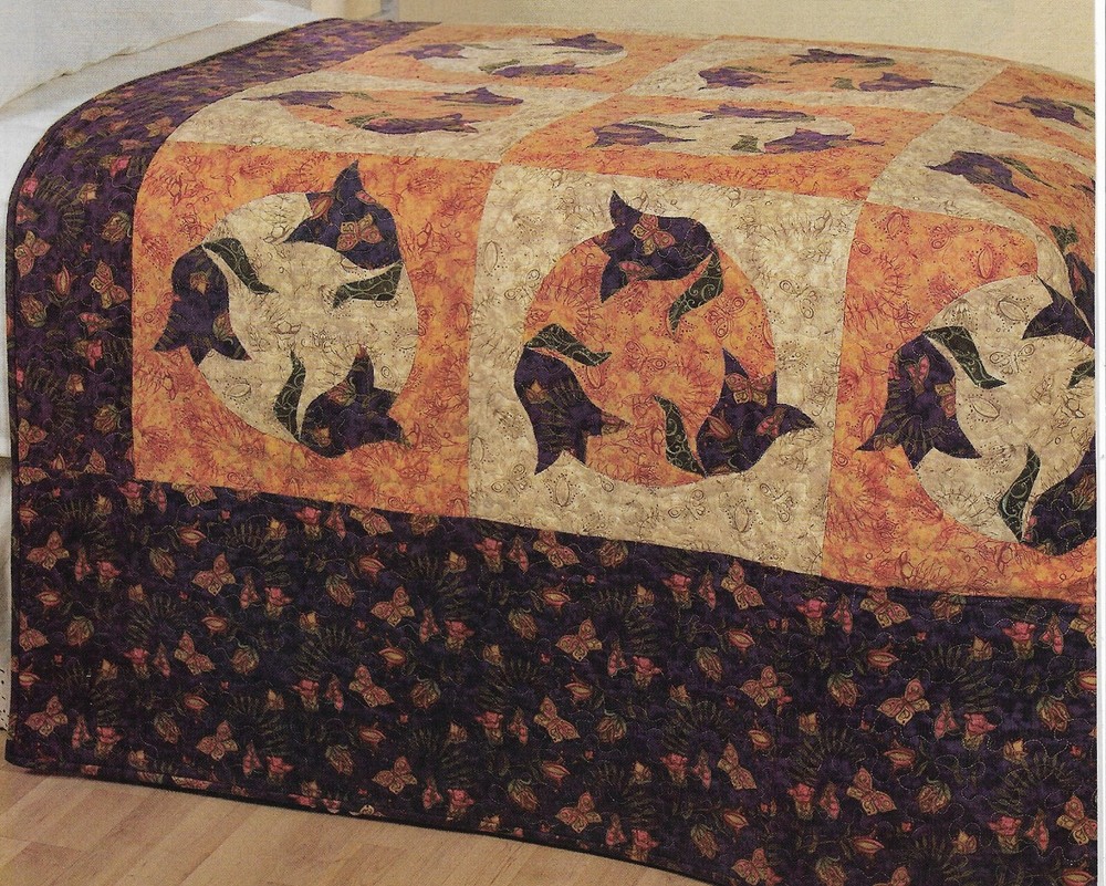 Flowering Ferns Quilt quilting pattern instructions