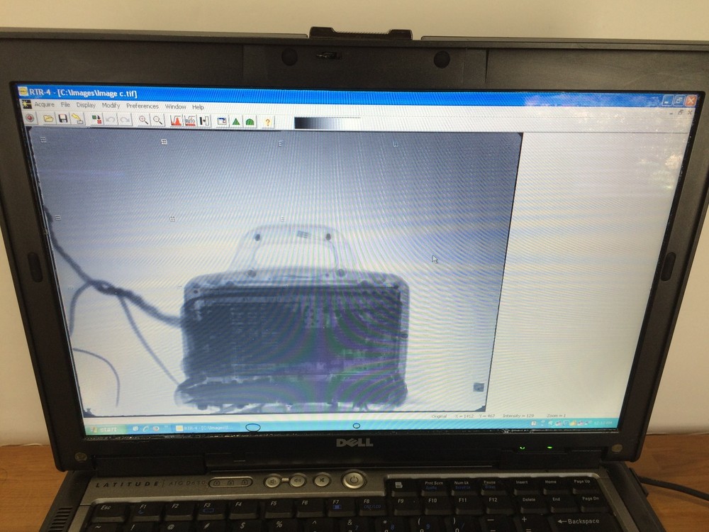 SAIC RTR4 Portable Digital X-Ray Wired Imaging System Laptop PC Image Controller