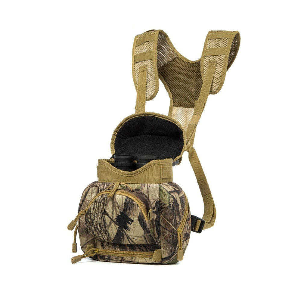 FIELDCRAFT Binocular Harness Case Pack- Binos Cameras Optics Rangefinder Gear