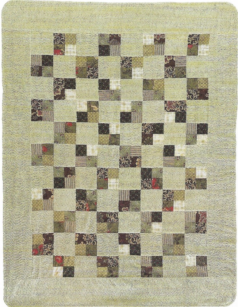 Chenille Snuggle Quilt quilting pattern instructions