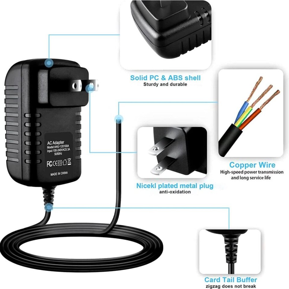 5.7V AC Adapter for Roland PSD-120 part replacement
