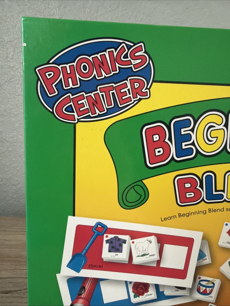 Lauri Phonics Center Beginning Blends Initial Letter Sounds 4+ Reading