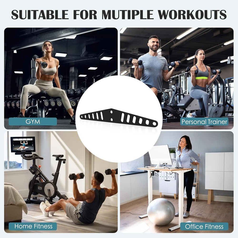 Professional Multi-Grip LAT Pulldown Bar for Home Gym Cable Systems