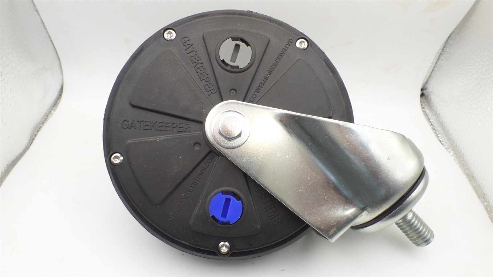 GATEKEEPER SYSTEMS W-9470A 5" REMOTE CONTROL LOCK SHOPPING CART CASTER 10-WHEELS